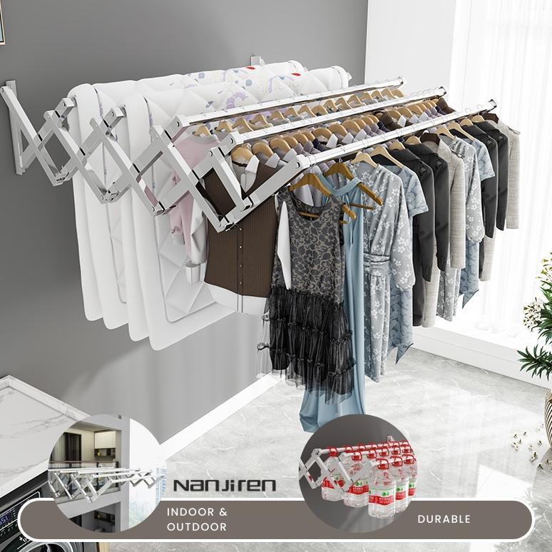 KASIHMURAHS CEO JEMURAN DINDING STAINLESS STEEL JEMURAN TEMPEL DINDING MULTILAYER JEMURAN PAKAIAN MI