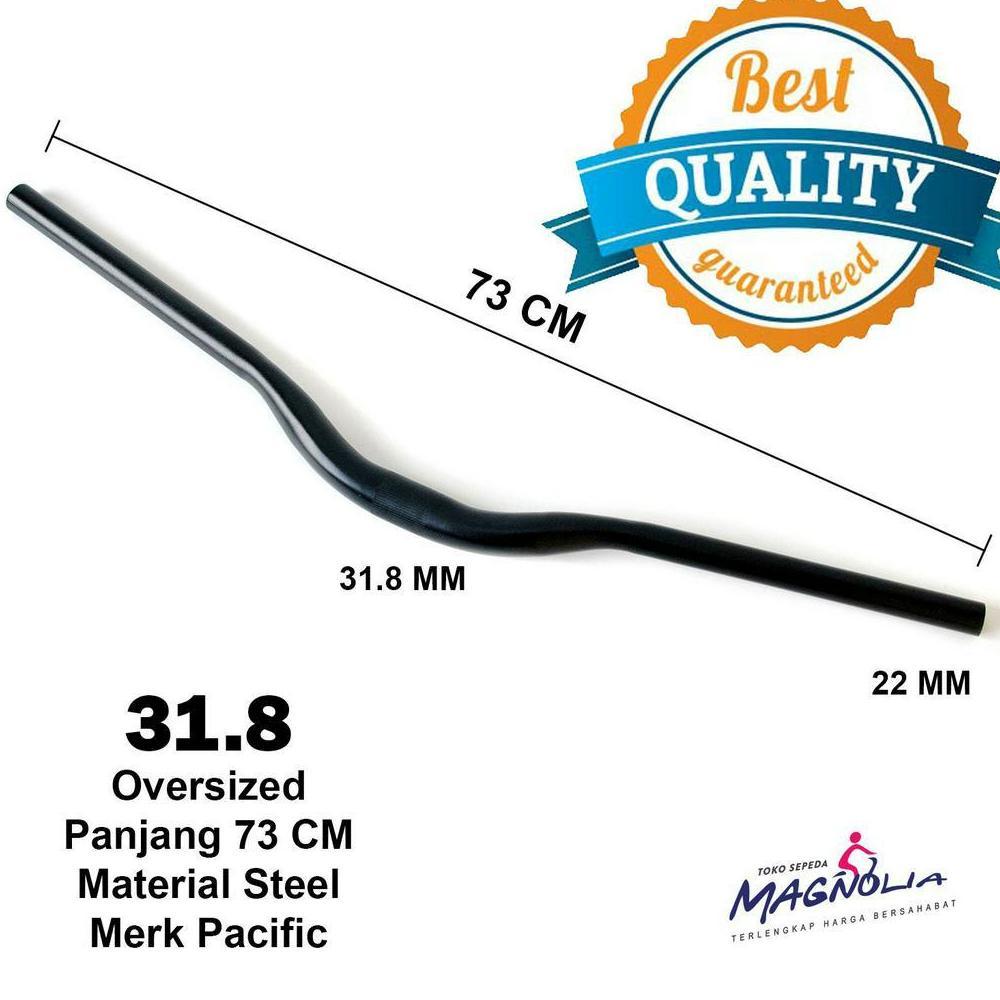 HANNABIMART HANDLEBAR STANG STIR SEPEDA MTB GUNUNG OVERSIZE VIRAL