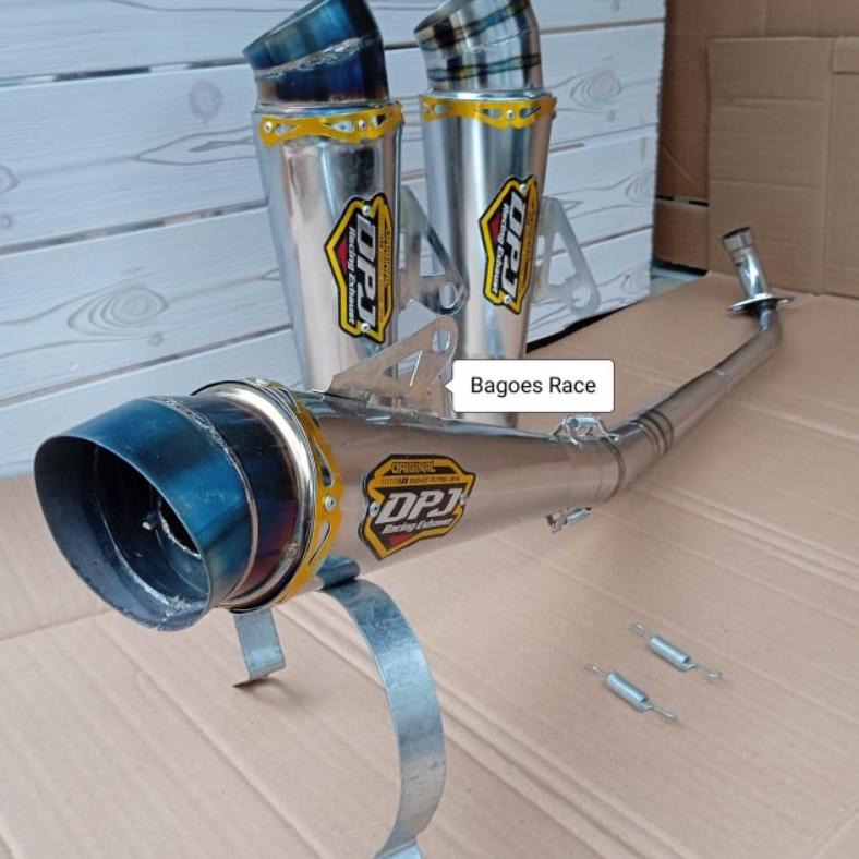 SETIAWANCOLLECT KNALPOT RACING DPJ BUAT MOTOR ALL BEBEK SUPRA KARIMA REVO BLADE VEGA CRIPTON GREND O