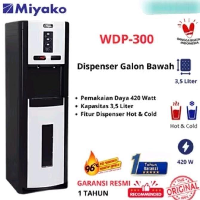 warhan_pik - dispenser miyako wdp 300 galon bawah / miyako dispenser galon bawah