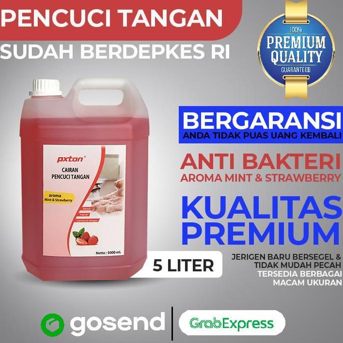 SABUN CUCI TANGAN PXTON ANTI BAKTERI 5L