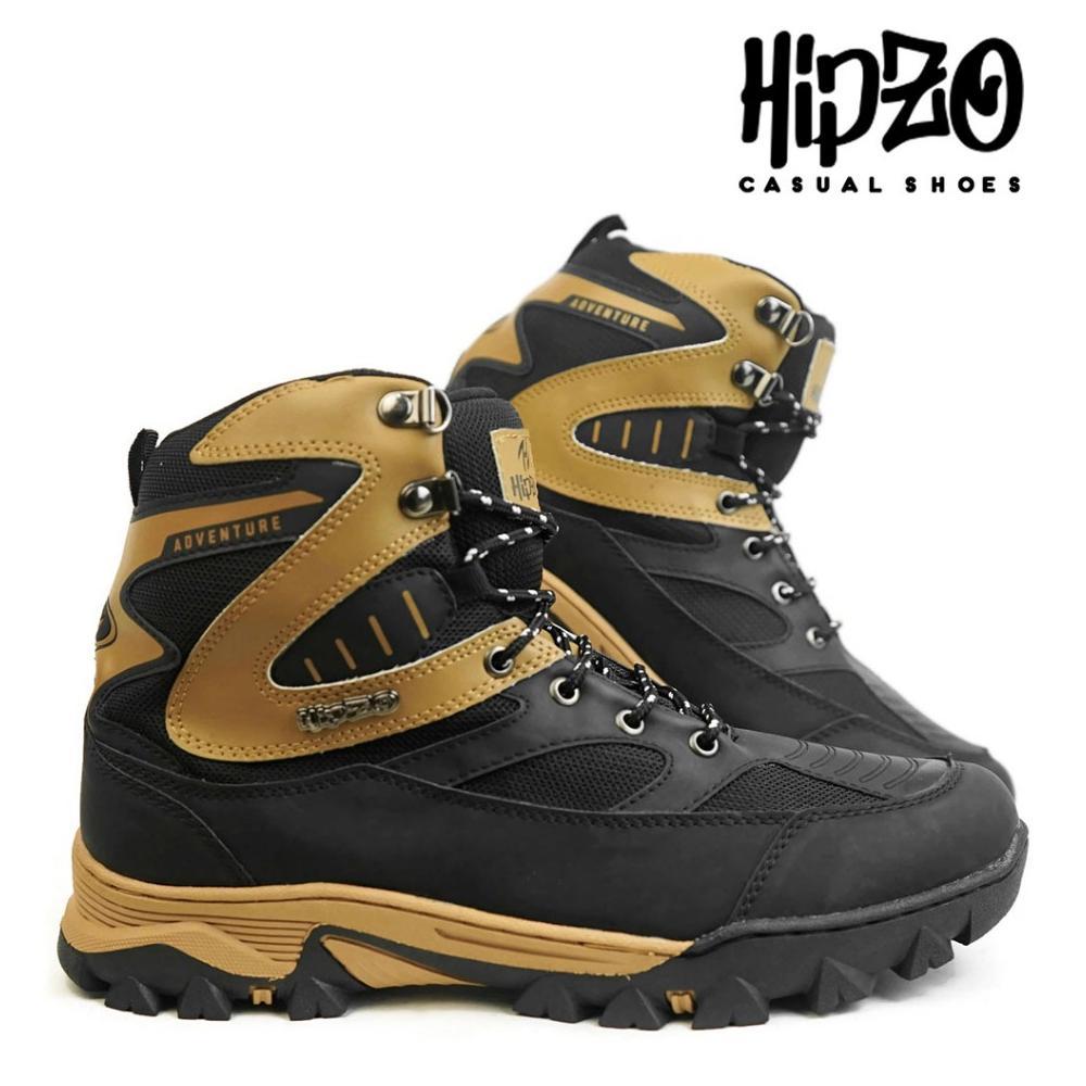 BestPromo Sepatu Hiking Hipzo M072 Boots High Quality Untuk Pria Size Jumbo Ori Pendaki
