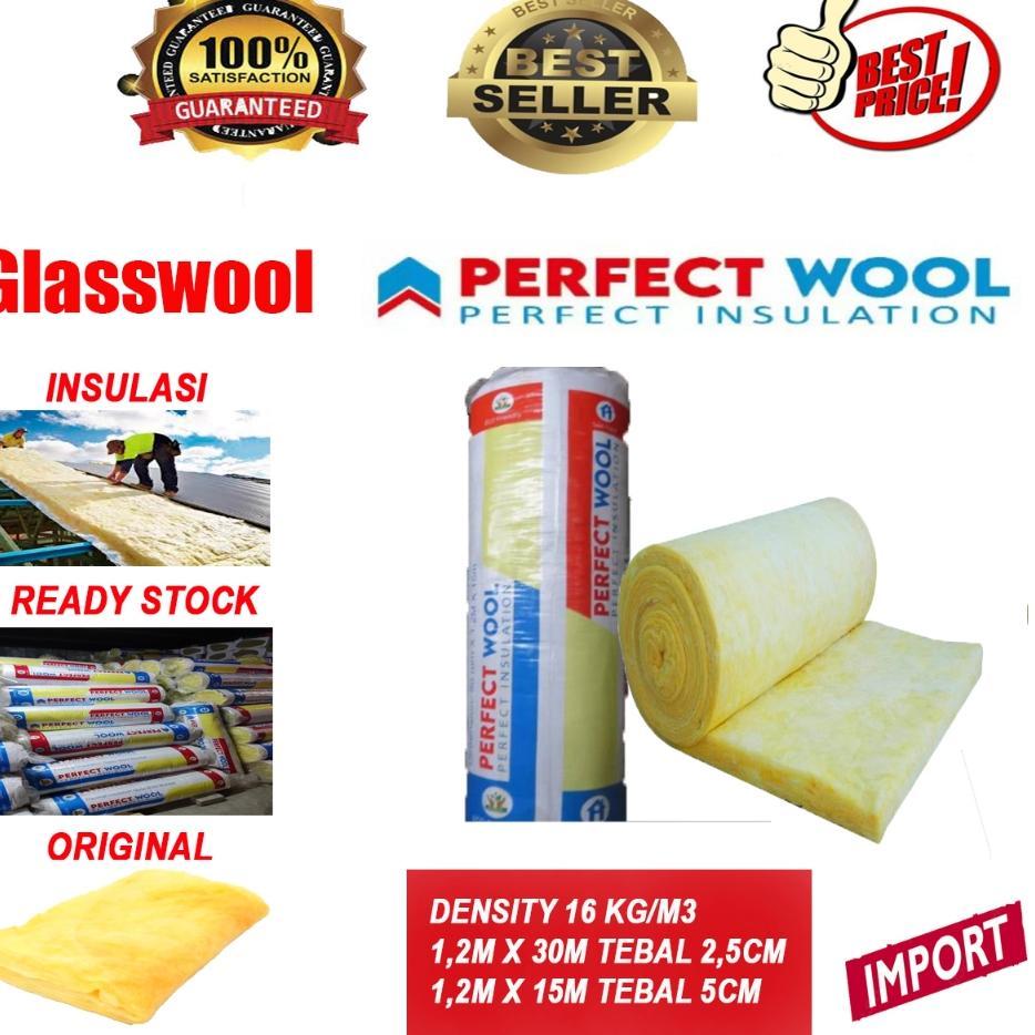 Glasswool Peredam Suara - Glasswool Peredam Panas - Glasswool Atap