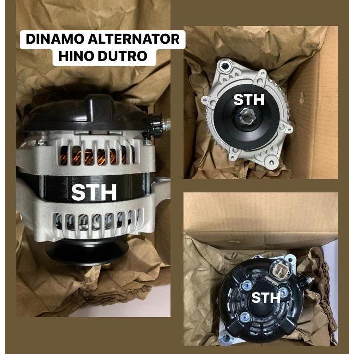 ALTERNATOR 12 V HINO DUTRO DYNA 130 HT KUALITAS TERBAIK READY STOCK