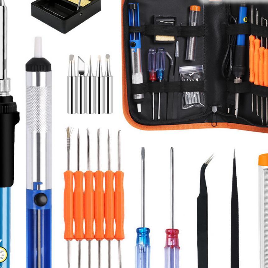 Solder 60 Watt Solder Set Lengkap Solder Kit 7 In 1 Solder Listrik Paket Solder Paket Lengkap