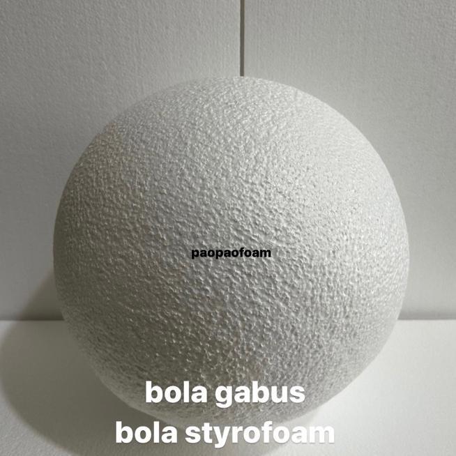 Bola Gabus / Bola Styrofoam / Bola Diameter 30 Cm Dekor Styrofoam