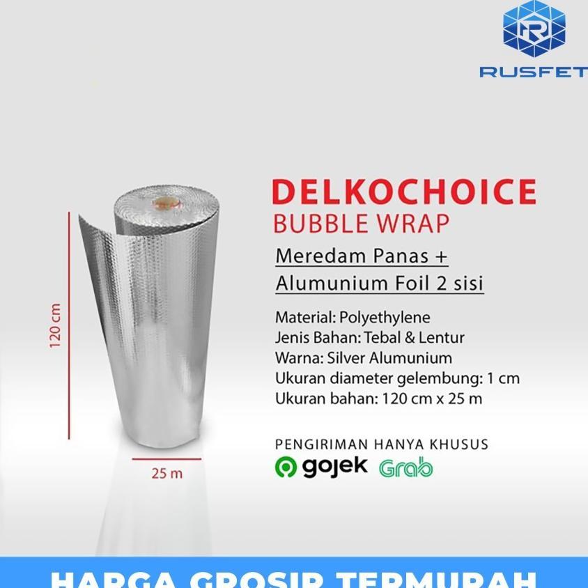 Aluminium Foil Bubble | Insulasi Atap | Peredam Panas Atap Roll
