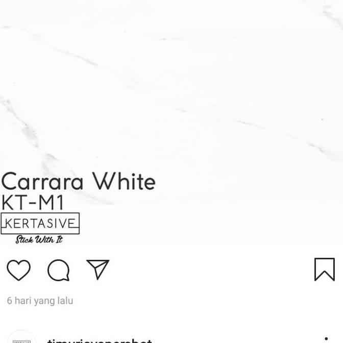 Kertasive Marble Series Carrara White