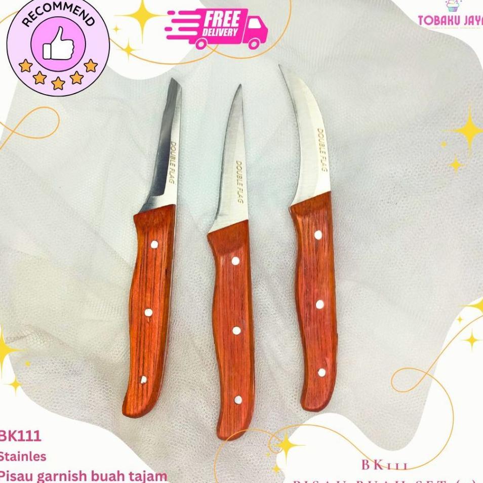 Pisau Garnish Set / Pisau Carving / Pisau Buah / Pisau Sayur / Pisau Ukir Buah Dan Sayur / Pisau Set