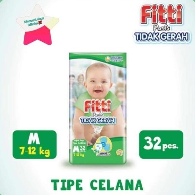 Whoiam- Fitti Pants M52 M32 Bayi Diapers Popok