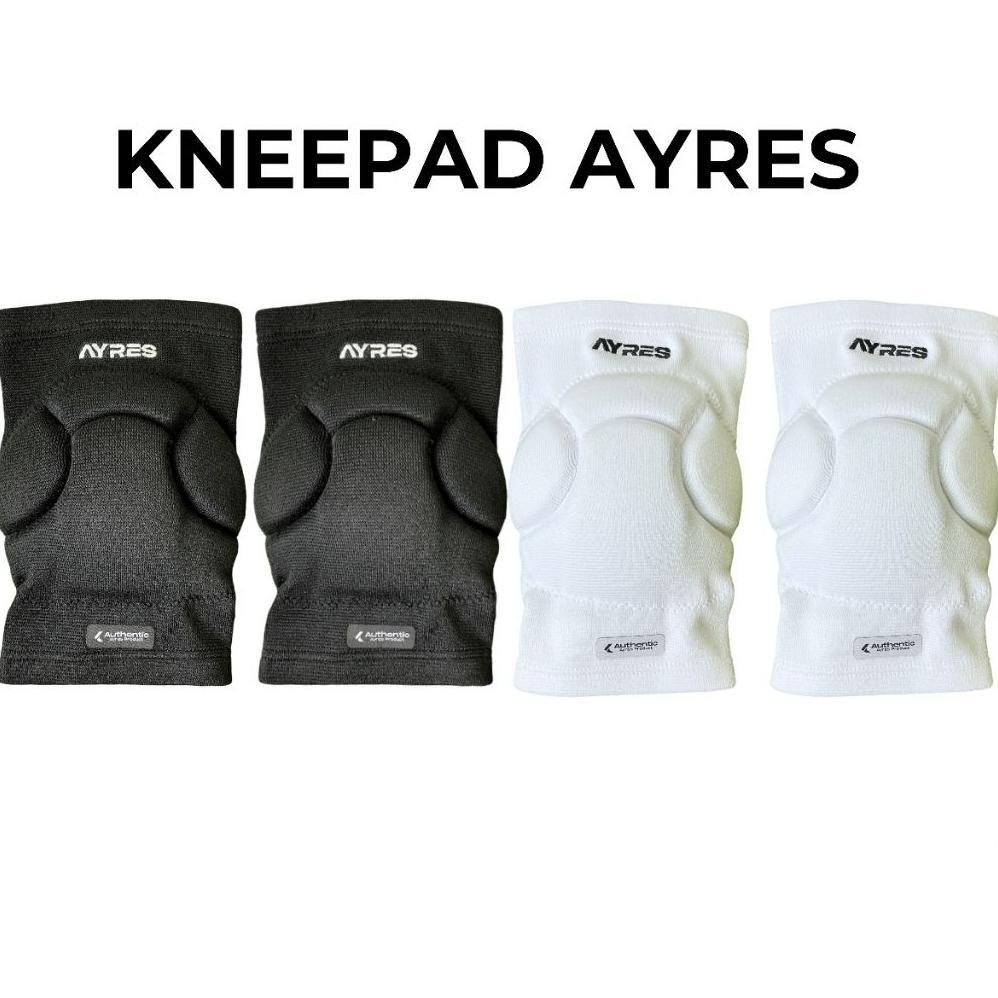 Kneepad Ayres Deker Lutut Kaki Futsal Murah Kneepad Ayres Original Hitam Putih