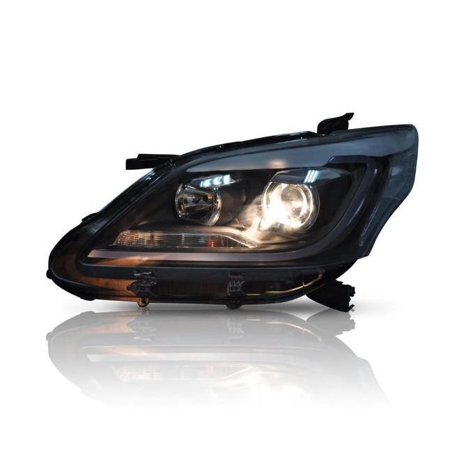 Yz Head Lamp Toyota Innova 2012-2015 Sequential - Projector Black Housing