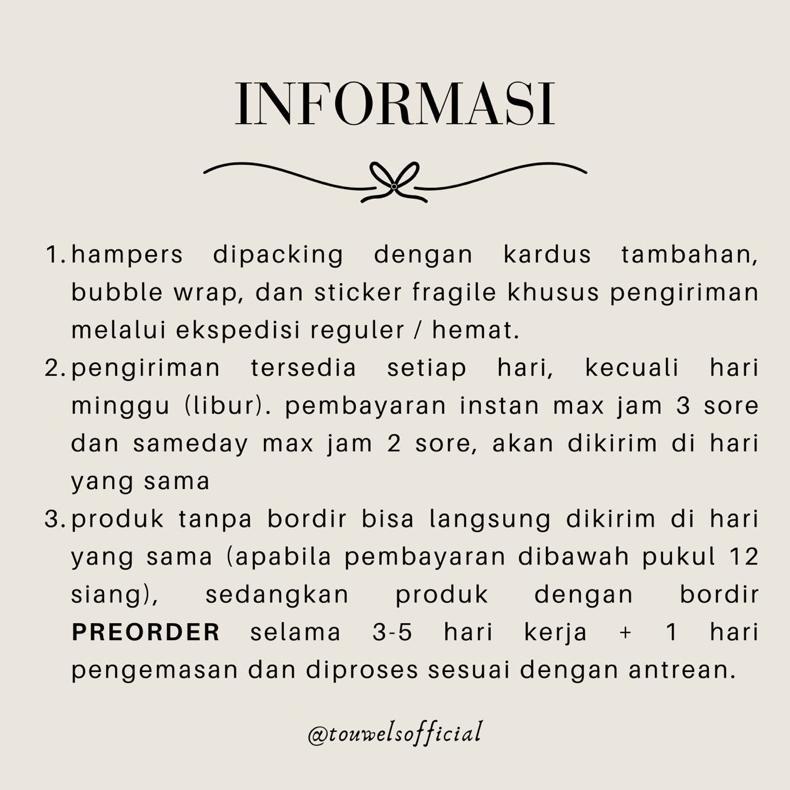 Free Ongkir Hampers Pernikahan Handuk Couple Kado Pernikahan Wedding Gift Handuk Couple Kado Nikahan