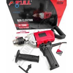 AKARA Mesin Bor Tangan 16mm BULL BL16mm / Mesin Bor Besi Listrik 16mm BL-16 / Elektrik Drill 16mm BL