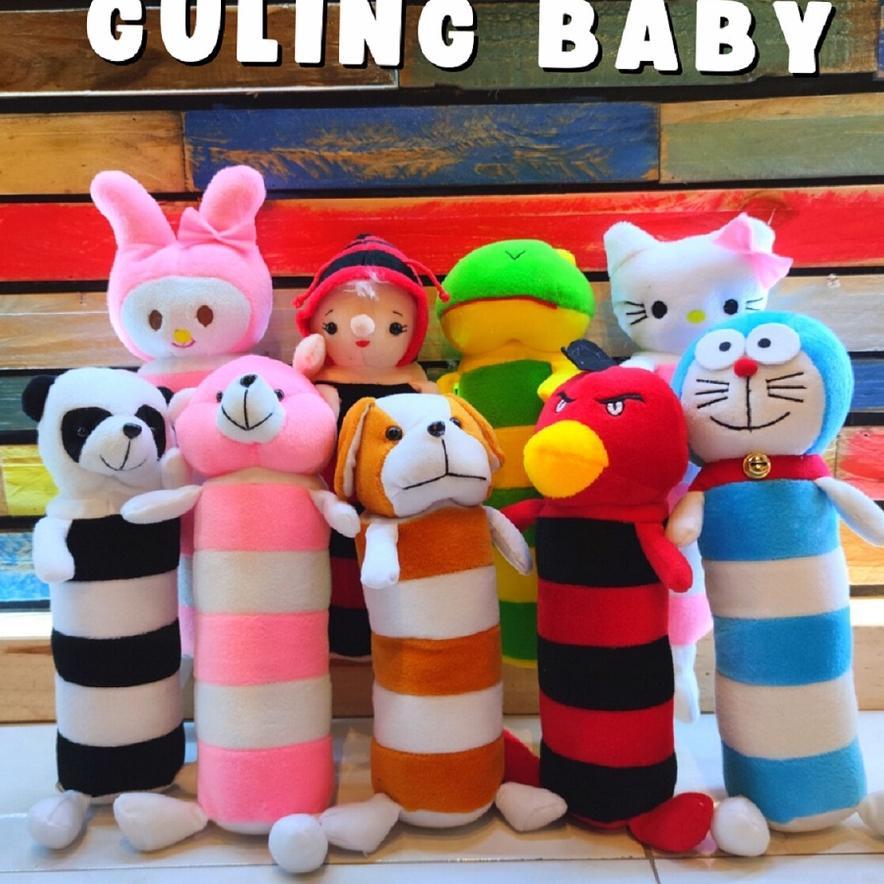 new product boneka guling gajah mini/guling karakter mini/boneka murah/guling baby