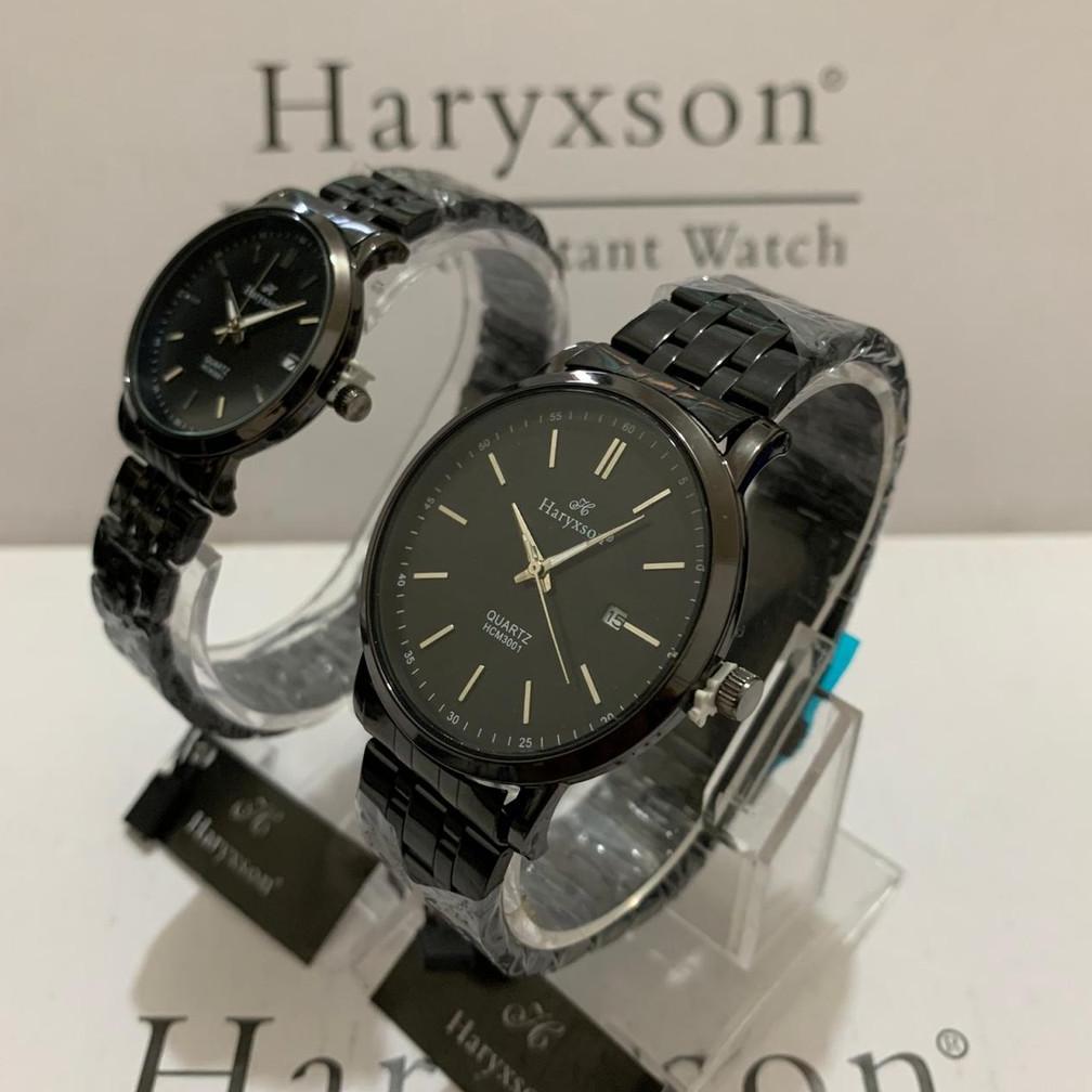 HEMAT Jam Tangan Couple Jam Tangan Pria dan Wanita Haryxson Jam Tangan Mewah Jam Original Rantai Sta