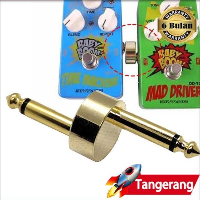 GARAVAR Jack Konektor Efek Gitar Jack Jumper Efek Gitar Jek Gitar Listrik Jumper Efek Gitar