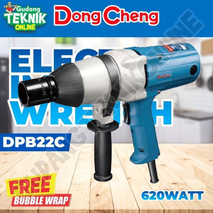 TERAR Impact Wrench LISTRIK DONGCHENG DPB22C / Alat Bor Impek Pembuka Baut Mur Baut LISTRIK DPB 22C 