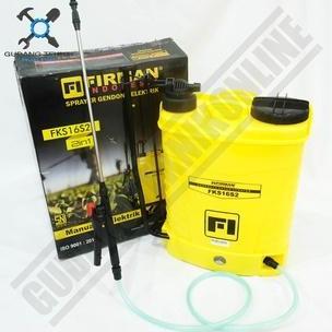 TERAR Sprayer Hama Elektrik Manual 16L FIRMAN FKS16S 2in1 / Knapsack Alat semprot Hama FIRMAN FKS 16
