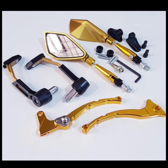Kaca Spion Motor-Handle Rem Brake Variasi Motor Aerox 155-Lexi-7 Item