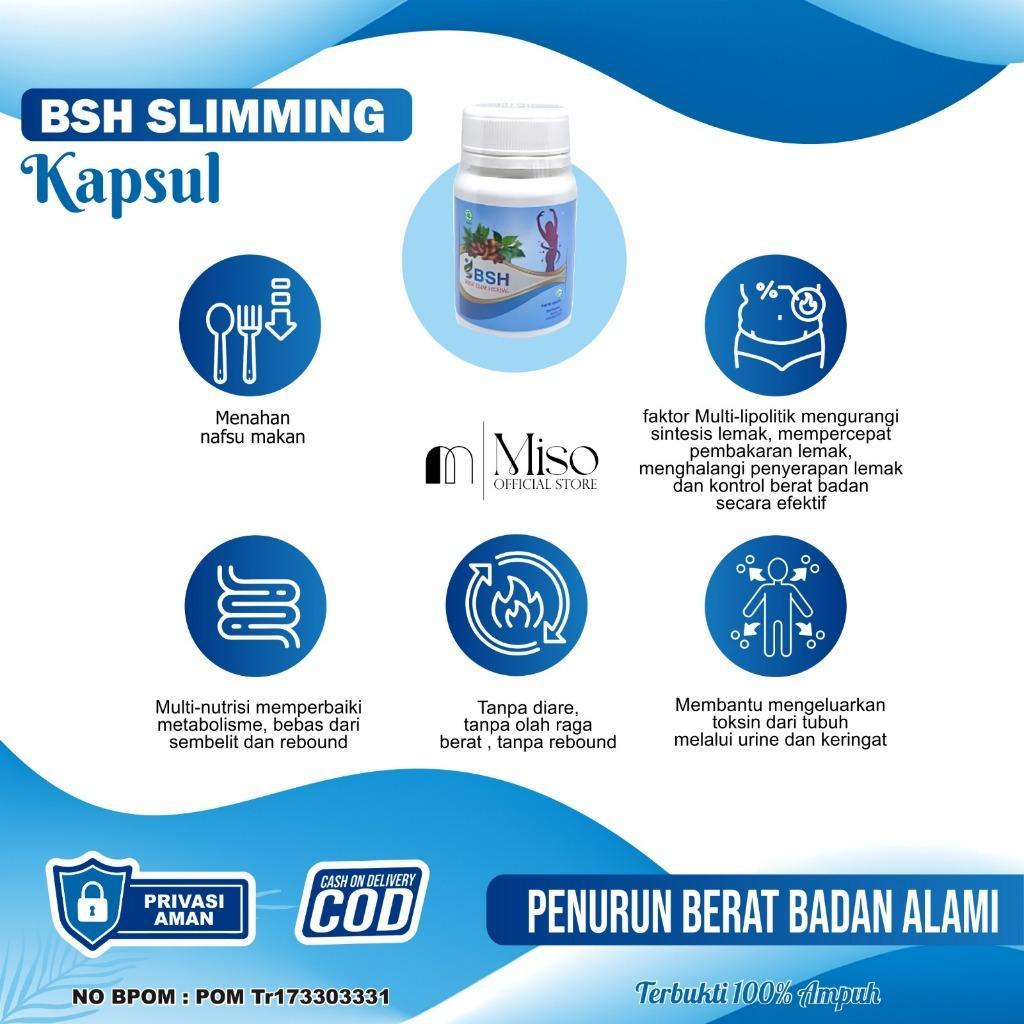 Obat Diet Slimming Capsule Herbal Pelangsing Strong Bsh Bpom Halal