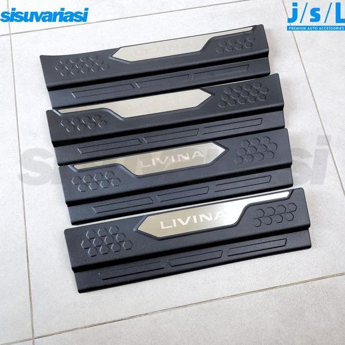 SILLPLATE / SILL PLATE SAMPING NISSAN LIVINA 2019-UP ACTIVO SPORTY JSL | AKSESORIS MOBIL BEST QUALIT