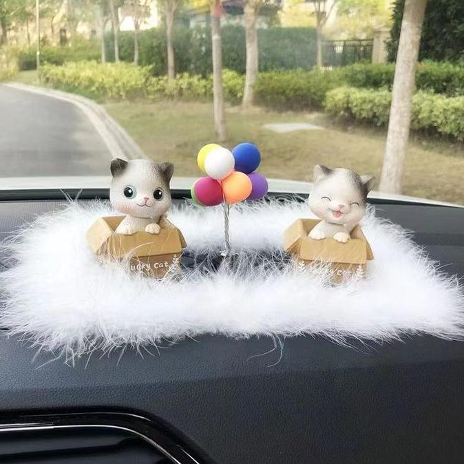 HIASAN DASHBOARD MOBIL KUCING/HIASAN MOBIL/HIASAN KUCING KEBERUNTUNGAN MOBIL/HIASAN KUCING GELENG KE