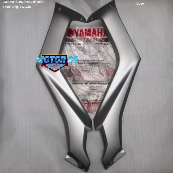DELTA BOX COVER SAMBUNGAN BODY NMAX OLD SILVER Ori part yamaha