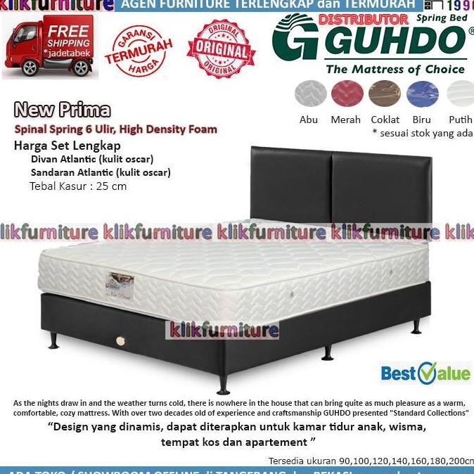 Guhdo New Prima (set 140x200cm) Atlantic Style Springbed