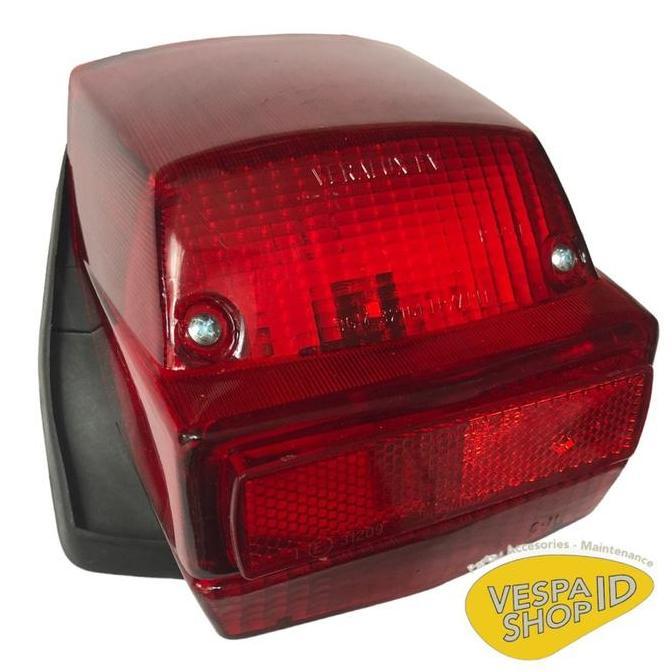 STOPLAMP LAMPU BELAKANG VERALUX VESPA PTS SPECIAL SMALLFRAME ORIGINAL PREMIUM