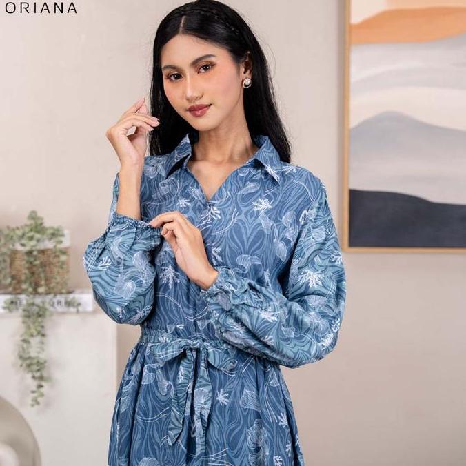 Oriana Sorrel Daster Panjang Sizing Collection | Gamis Hijab Busui Friendly