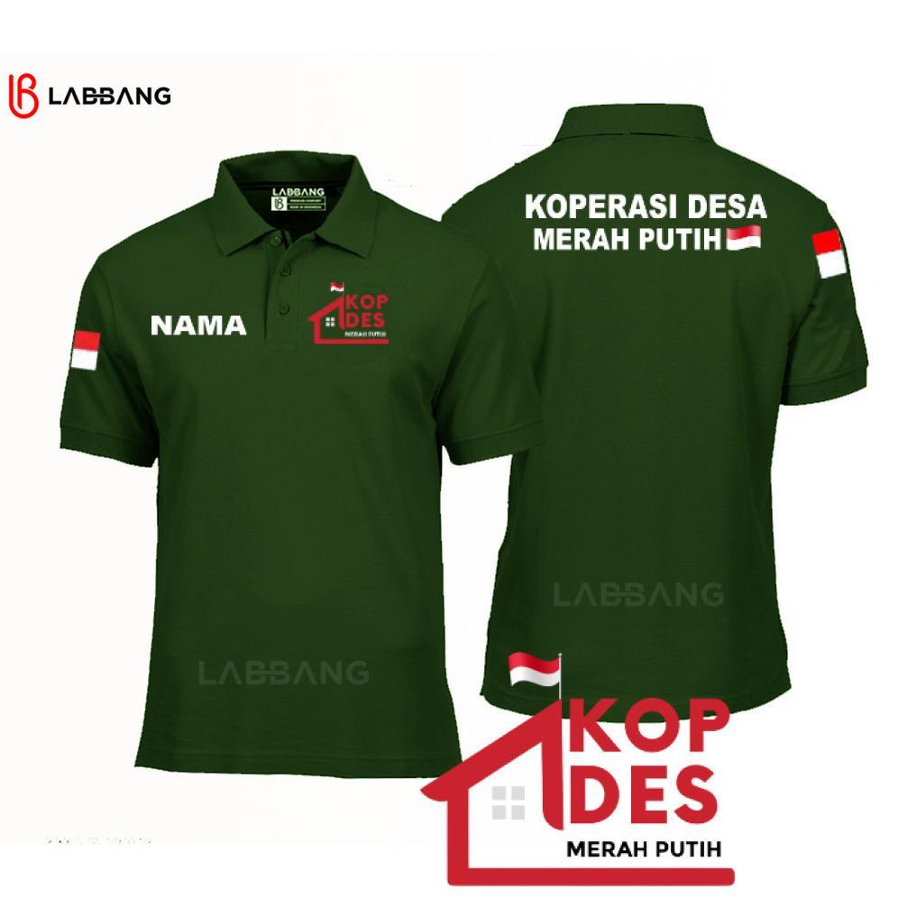 Free Ongkir Baju Kerah Polo Shirt Pria Wanita  Db Kopdes Koperasi Desa Merah Putih Koperasi Indonesi