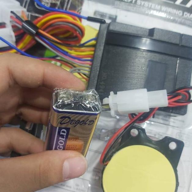 ALARM MOTOR LUMINOUS NINE MOTORCYCLE ALARM SYSTEM A1