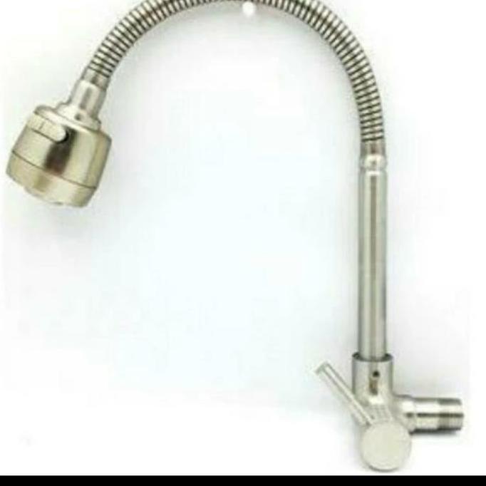 Kran Cuci Piring Stainless Dari tembok