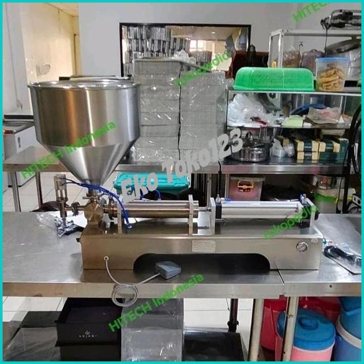 Pneumatic Pasta Filling Mesin Filling Pasta Saos Lotion Ppf-1000T