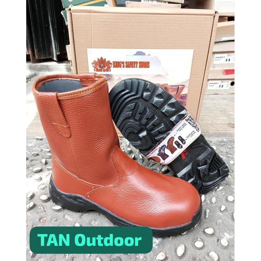 KINGS SAFETY SHOES SEPATU KESELAMATAN KERJA  KITCHEN KONSTRUKSI TAMBANG PERKEBUNAN INDUSTRY ORIGINAL
