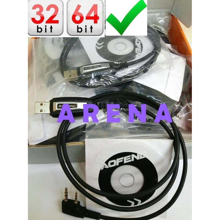 Kabel Data Baofeng - cable data USB program HT Baofeng ORIGINAL