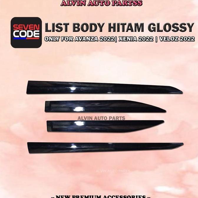 Promo List Body Avanza 2022 Xenia 2022 Veloz 2022 / Side Body Moulding Veloz Cod