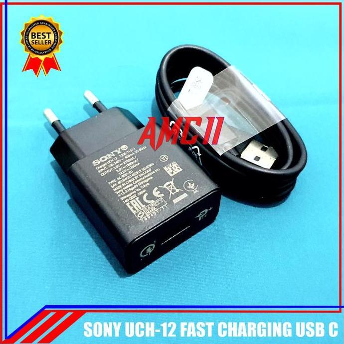 Charger Sony Xperia XZ3 XZs ORIGINAL 100% Fast Charging USB Type C