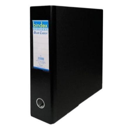 Ordner Bindex 717 Folio Hitam Biru Karton Tebal