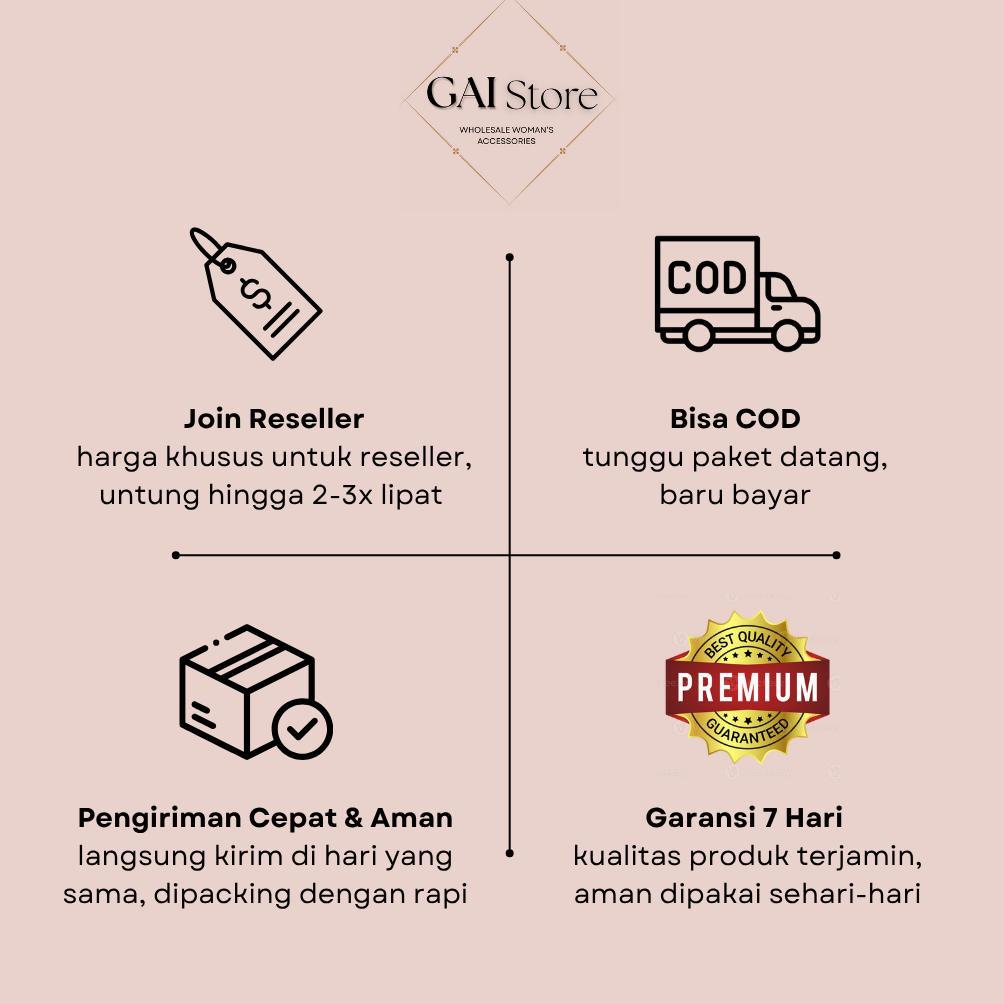 DISKON [SPECIAL GROSIR] Gelang Kaki All Variant Titanium Premium Anti Karat Lapis Emas 18KGP, Trendy
