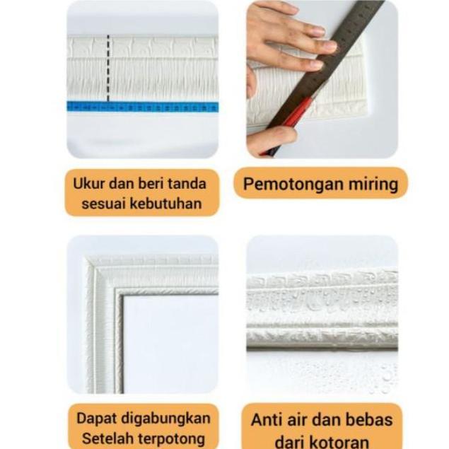 3D List Border Foam Pembatas Pengganti Gipsum Les Alternatif Moulding AFA id