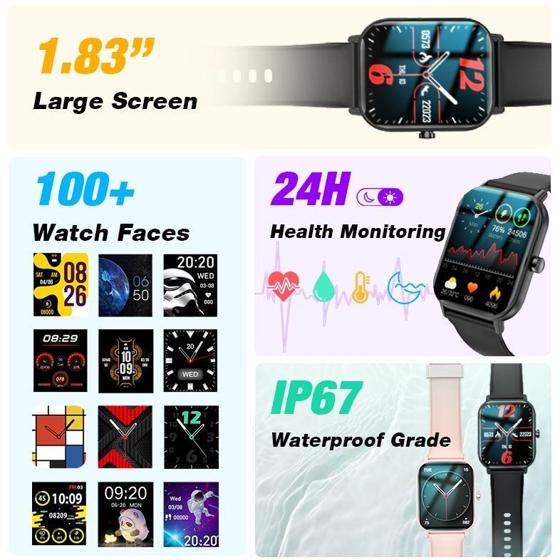 garansi huafit aolon gts smartwatch asli layar 41mm running pace wallpaper kustom bluetooth call kal