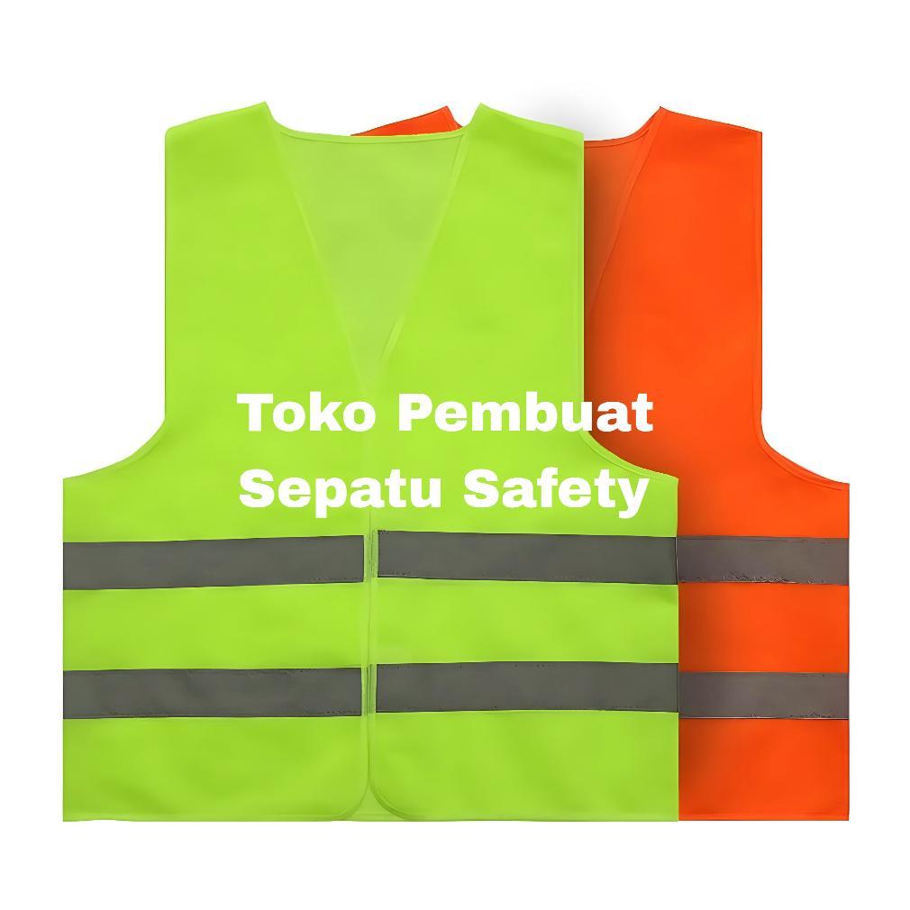 original rompi safety/ rompi jaring scoth / rompi proyek / rompi parkir pengaman jalan safety vest s