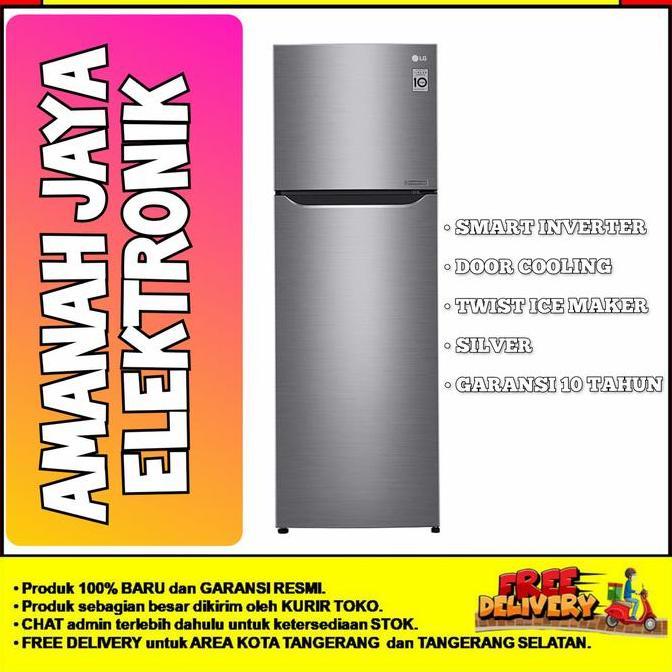 GN-C422SLCL | LG Kulkas 2 Pintu | GNC422SLCL | GNC422 | Inverter 2021