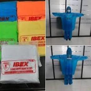 jas hujan poncho celana tiktok ibex