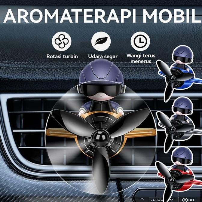 PENGHARUM MOBIL AROMATERAPI MODEL XYZ - MENGHILANGKAN BAU VENTILASI & PENYEGAR UDARA KABIN, GANTUNGA