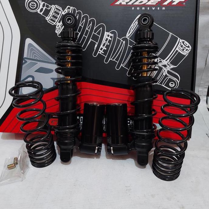 Shockbreaker Tabung Aerox GP Ride it Pro Matic bawah double klik + Per