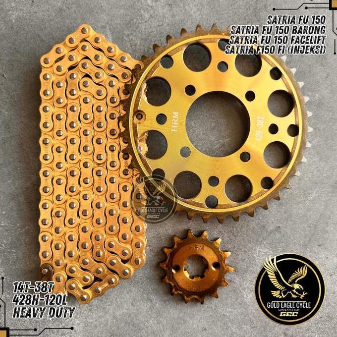 Gear Set Gir Paket Satria Fu150 Barong Satria Fu150 Facelift Satria Fu150 Fi 38T