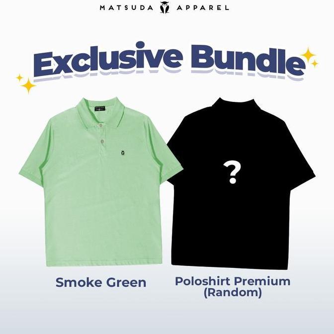 [Exclusive] Matsuda Apparel [2 pcs] MATSUDA Kaos Polo Shirt Pria Kerah Kushima + MATSUDA Kaos Polo S